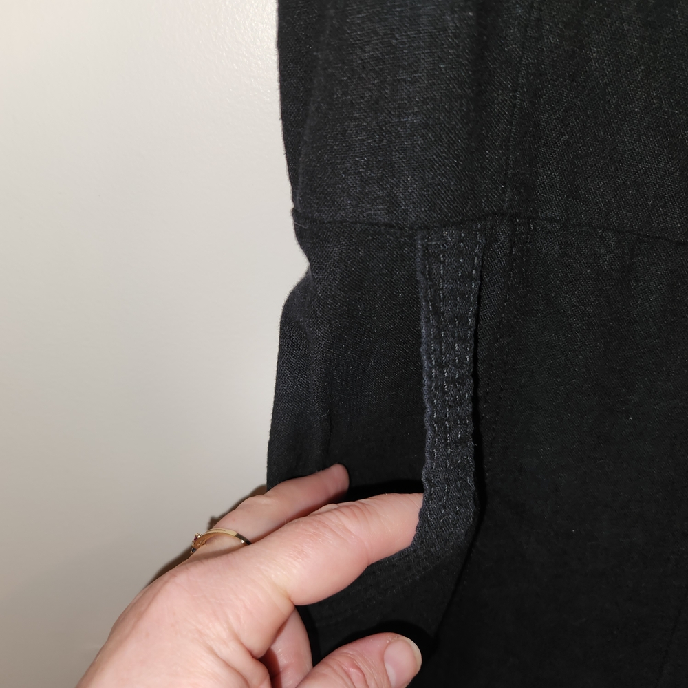 Old Navy Black Wide-Leg Jumpsuit Size XS - Picture 3 of 16